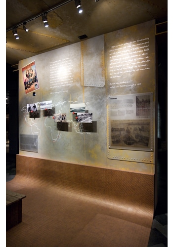 Embark on a journey through our thoughtfully designed museum exhibition, delving into the experiences of Chinese labourers during WW1. Design by Studio Königshausen for Flanders Fields Museum Ypres.